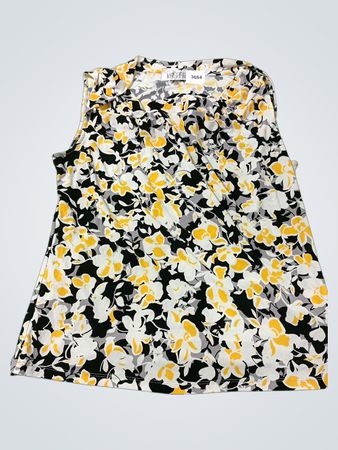 Kasper Floral ärmelloses Top
