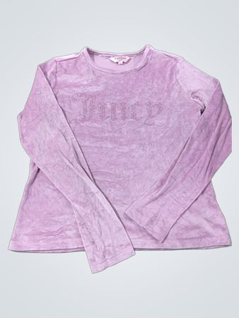 Juicy Couture Velours-Langarmshirt
