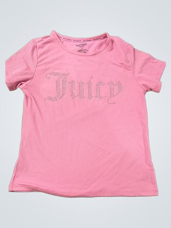 Juicy Couture T‑Shirt mit Strass-Logo