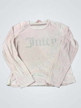 Juicy Couture Velour Langarm-Oberteil