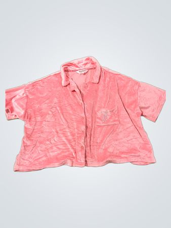 Juicy Couture Pink Samt-Schlafshirt
