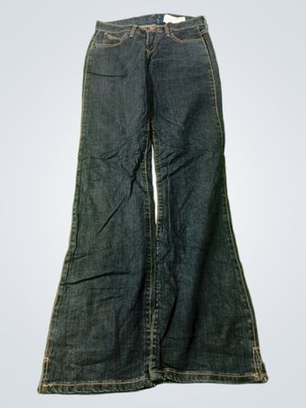 Blue Schlagjeans mit weitem Bein