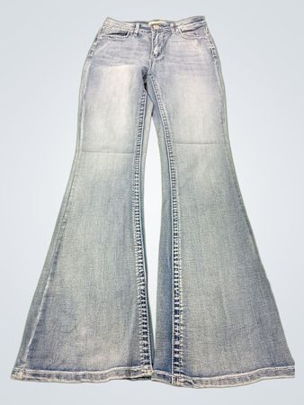 Love So Ho Damen ausgestellte Jeans Größe 5
