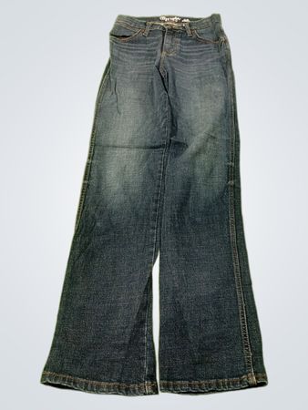 Wrangler Retro Slim Straight Jeans aus Denim