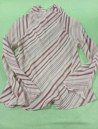 ZARA gestreifte Langarmbluse