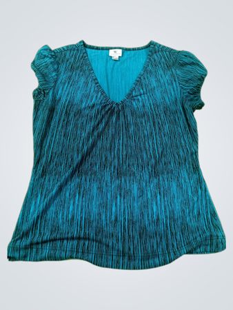 Worthington Stretch V-Ausschnitt Top