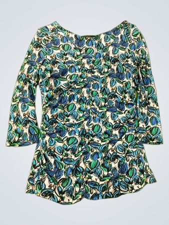 Semantiks Petite Blue Floral Print Dress