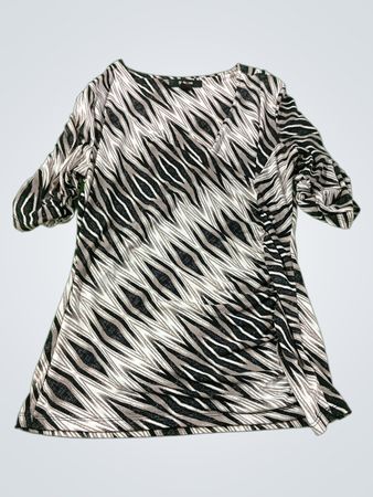 Style & Co Zebra-Print-Top