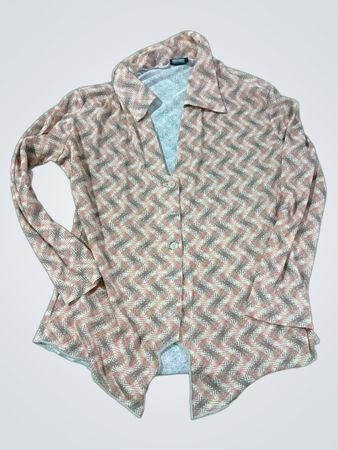 SPORTSEAR COLLECTION Langärmeliges Hemd mit geometrischem Muster