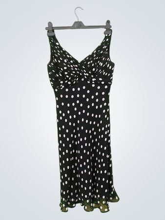 Adrianna Papell Polka Dot Midikleid