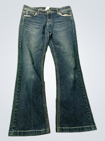 Faded Glory Damen Schlagjeans