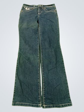 Style & Co Petite Premium Jeans Bauchweg Effekt Kaum Bootcut