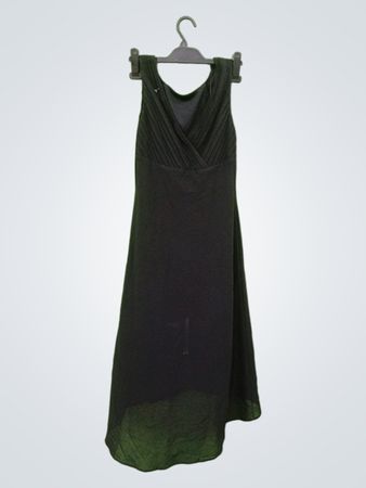Componix Schwarzes ärmelloses Kleid