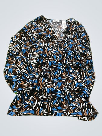 Liz & Co. Petite Langarm-Bluse mit Print