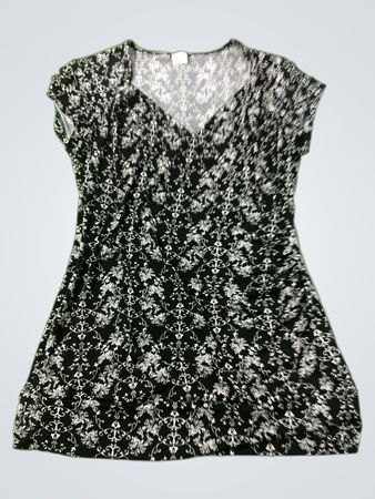 Maurice's Damen bedrucktes V‑Neck-Oberteil