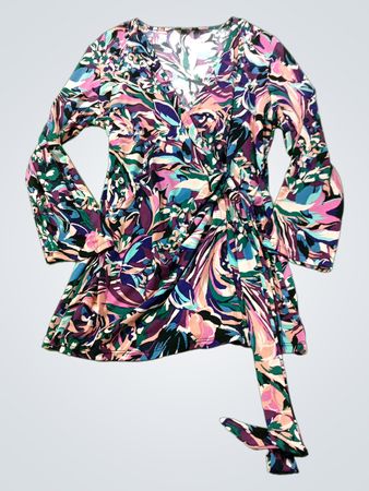 Jaclyn Smith Collection Wickelkleid