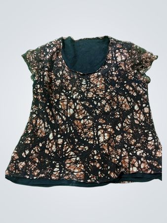 Damen T-Shirt mit kurzem Arm und Print