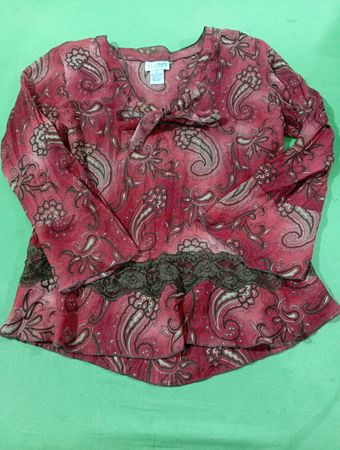 Allison Taylor Paisley-Print-Bluse