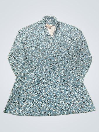 Nine West Langärmlige bedruckte Bluse
