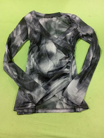 Amelie Boutik Langarm-Mesh-Top