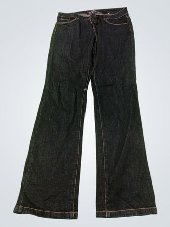 Esprit Damen Dunkelblaue Flare-Jeans