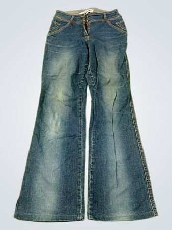 CARESS Damen Schlagjeans