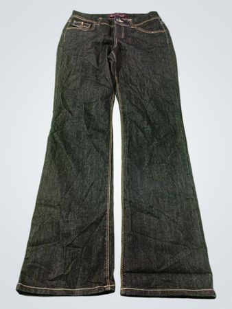 Gloria Vanderbilt Damen Jeans in dunkler Waschung mit ausgestelltem Bein