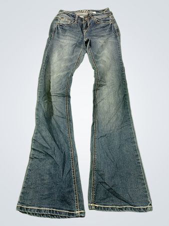WallFlower Damen Schlagjeans aus Denim