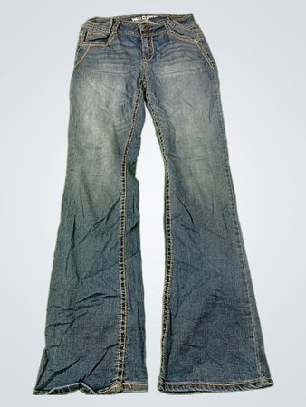 Wallflower Damen Schlagjeans