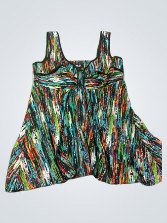 ALLEN B. BY ALLEN SCHWARTZ Women's Smok-Top mit Raffung