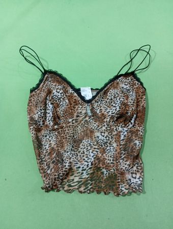 Forever 21+ Leopardenmuster-Trägertop