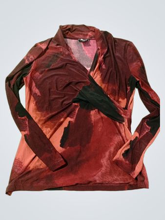 DKNY Langarm-Wickeloberteil