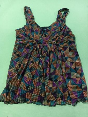 APT. 9 Women's Größe L Tanktop mit abstraktem Muster