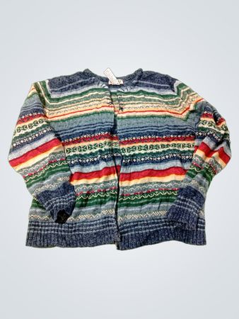Tiara International gestreifter Cardigan