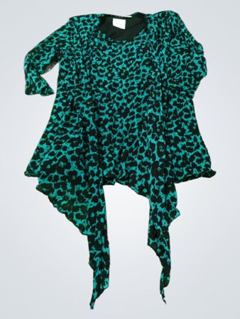 EMMA JAMES Leopard-Print-Tunika-Top
