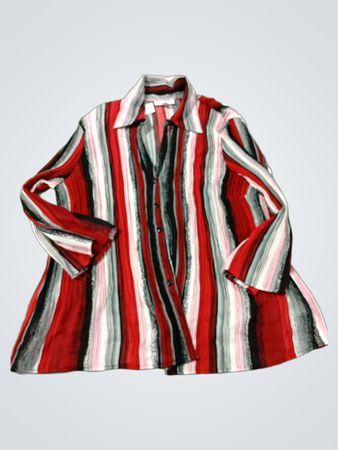 Fashion Bug Damenbluse mit Streifen