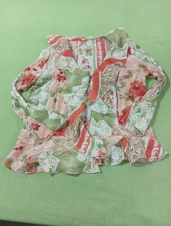 Bluse mit Blumenmuster
