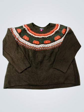 Vince Camuto Fair-Isle-Pullover