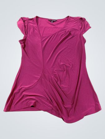 Liz Jordan Damen Magenta Kurzarmtop