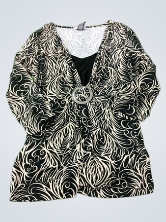 Bd. 1 Damen-Print-Top