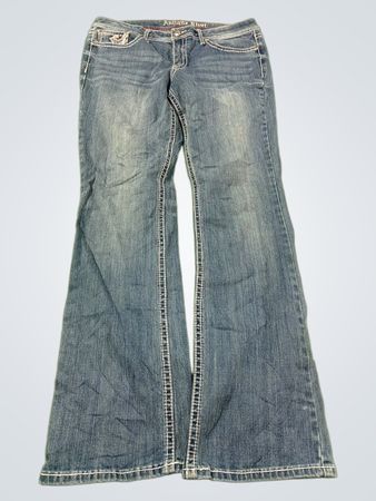 Antike Nieten-Damenjeans