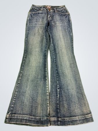 Justice Girls Schlagjeans mit Strassverzierungen