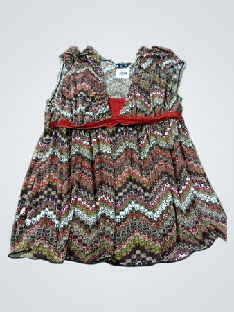 XOXO Damen bedrucktes Tunika-Oberteil