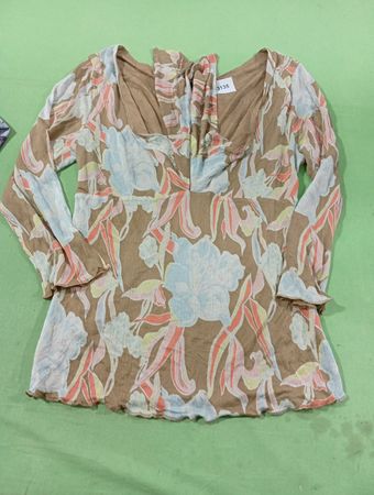 Express Design Studio Floral Langarm-Top