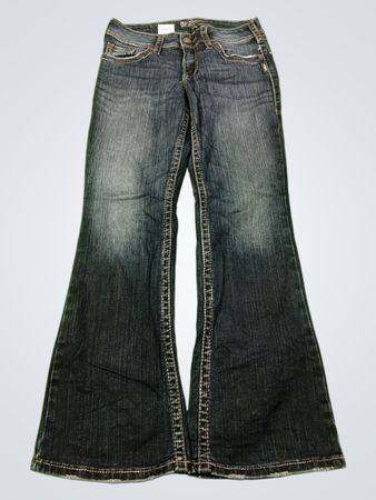 Silver Jeans Co. Damen Schlagjeans