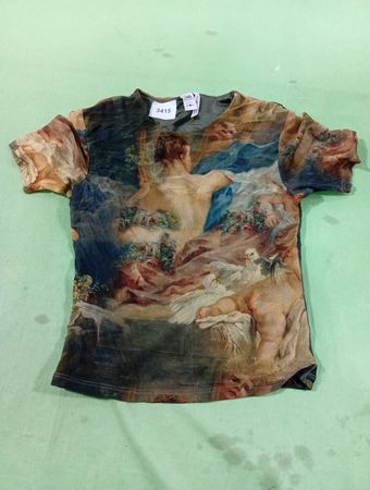 Raf Simons x Visionaire "The Kiss" Mesh-Top