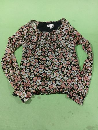 Ey eshadow girls Floral Print Langarmshirt