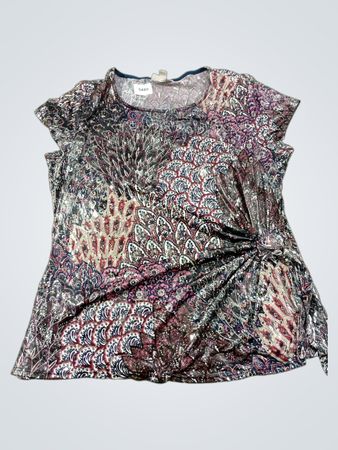 DS established 1962 Damen bedrucktes Strickoberteil