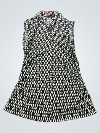 Vince Camuto ärmelloses bedrucktes Top