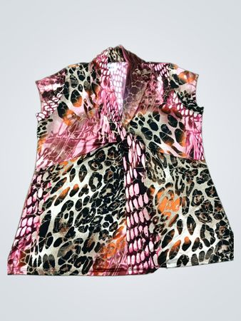 Damen-Oberteil mit Animal-Print